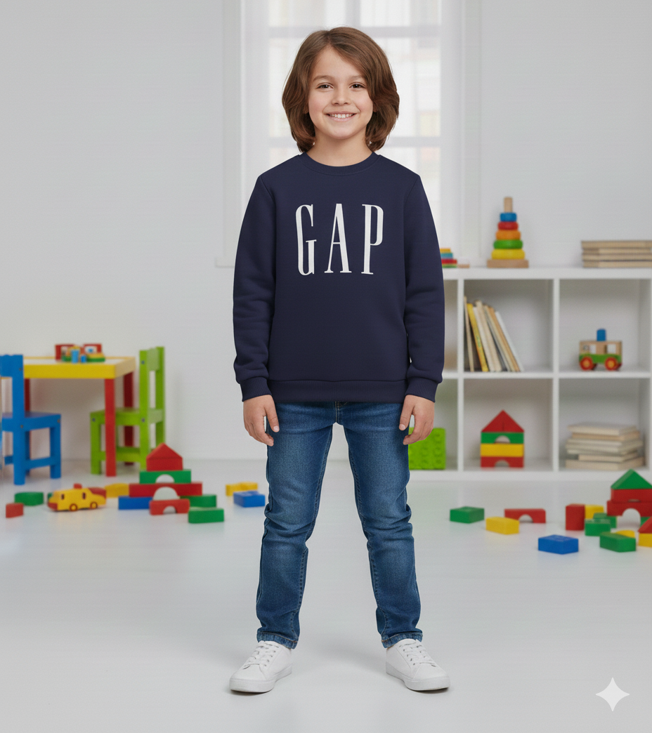 Gap Baskılı Çocuk Sweatshirt