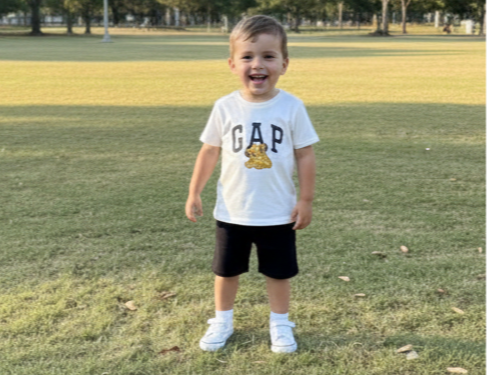 GAP Detaylı Aslan Baskılı Çocuk Şortlu takım 